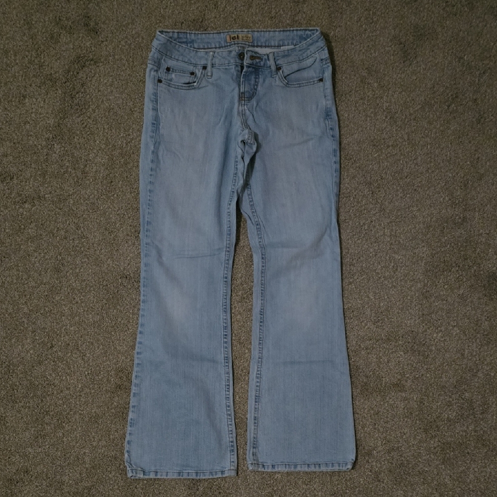 LEI Blue Flare Wide Leg Jeans